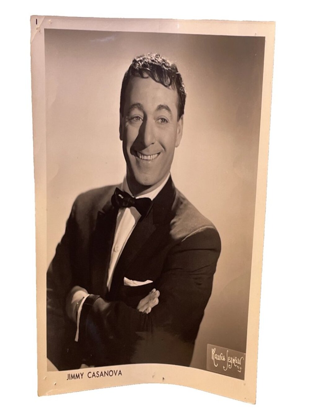 Jimmy Casanova Photo by Maurice Seymour Comedy Actor Headshot Memorabilia
